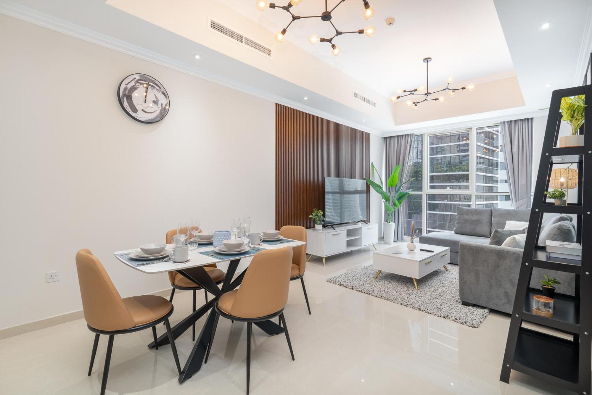 Heaven Crest Vacation Homes Downtown - Studio And 1 Bedroom Suites 2 Minute Walk To Dubai Mall And Burj Khalifa Екстер'єр фото