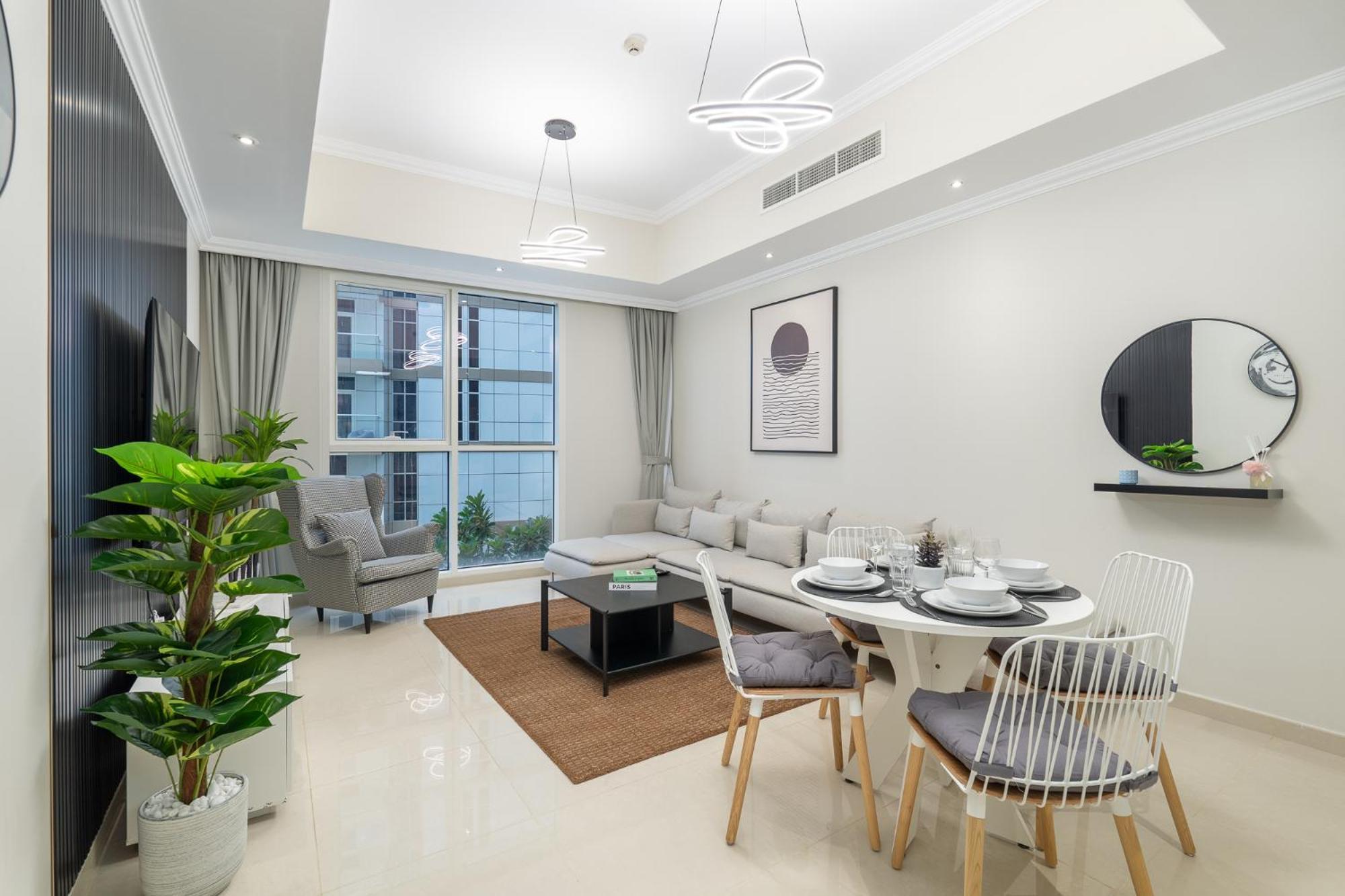 Heaven Crest Vacation Homes Downtown - Studio And 1 Bedroom Suites 2 Minute Walk To Dubai Mall And Burj Khalifa Екстер'єр фото