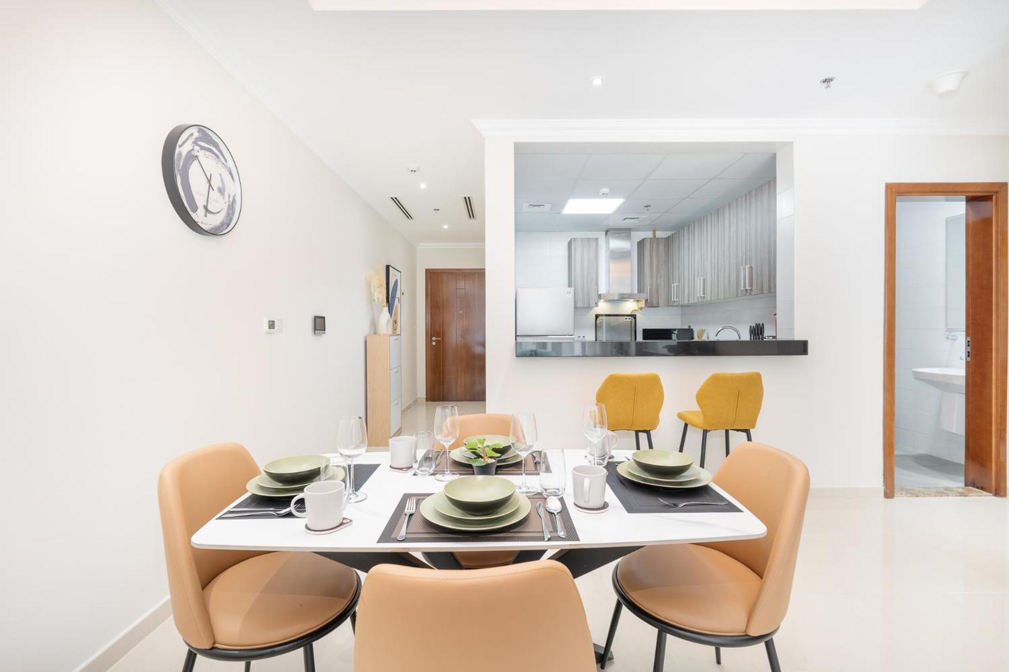 Heaven Crest Vacation Homes Downtown - Studio And 1 Bedroom Suites 2 Minute Walk To Dubai Mall And Burj Khalifa Екстер'єр фото