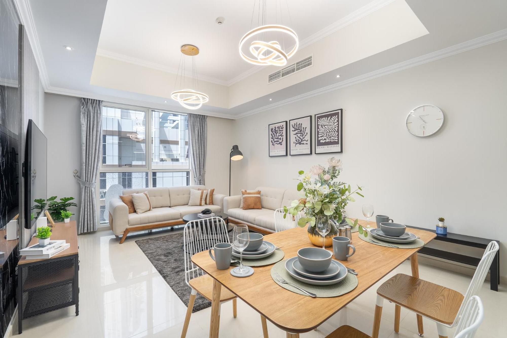 Heaven Crest Vacation Homes Downtown - Studio And 1 Bedroom Suites 2 Minute Walk To Dubai Mall And Burj Khalifa Екстер'єр фото