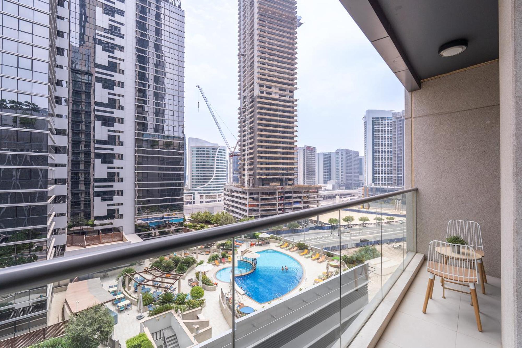 Heaven Crest Vacation Homes Downtown - Studio And 1 Bedroom Suites 2 Minute Walk To Dubai Mall And Burj Khalifa Екстер'єр фото
