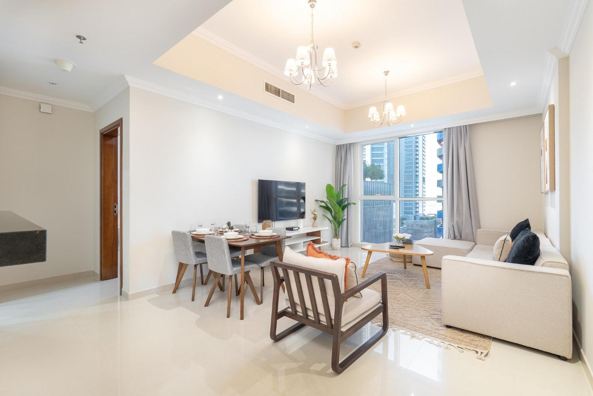 Heaven Crest Vacation Homes Downtown - Studio And 1 Bedroom Suites 2 Minute Walk To Dubai Mall And Burj Khalifa Екстер'єр фото