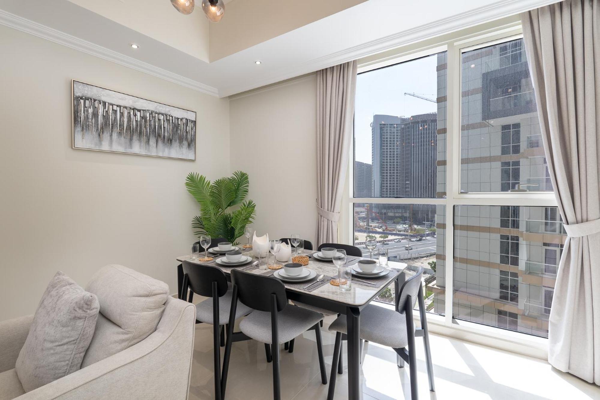 Heaven Crest Vacation Homes Downtown - Studio And 1 Bedroom Suites 2 Minute Walk To Dubai Mall And Burj Khalifa Екстер'єр фото