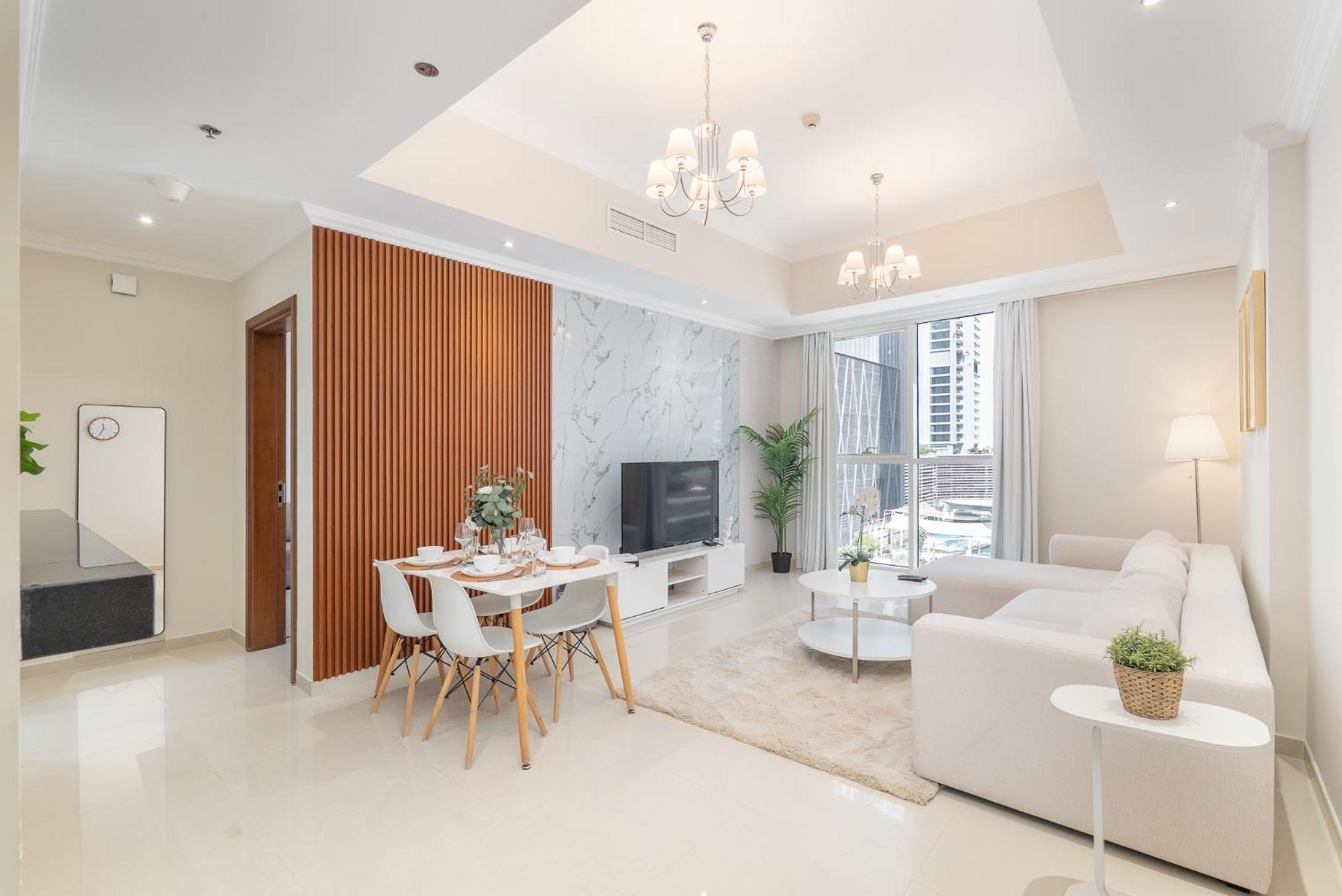 Heaven Crest Vacation Homes Downtown - Studio And 1 Bedroom Suites 2 Minute Walk To Dubai Mall And Burj Khalifa Екстер'єр фото