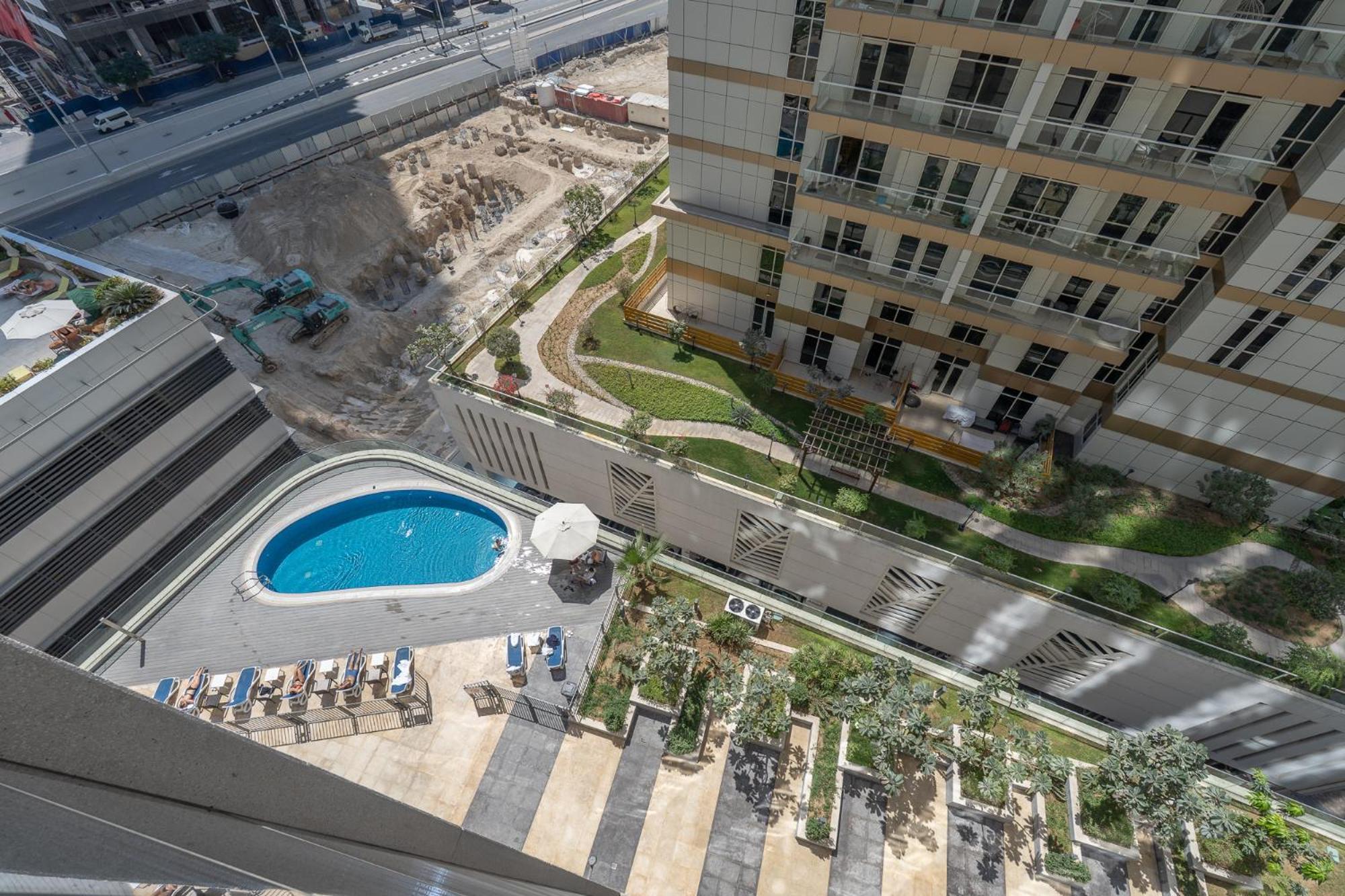 Heaven Crest Vacation Homes Downtown - Studio And 1 Bedroom Suites 2 Minute Walk To Dubai Mall And Burj Khalifa Екстер'єр фото